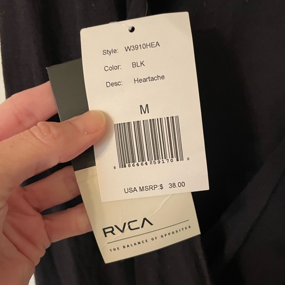 RVCA open back shirt - Picture 3 of 6